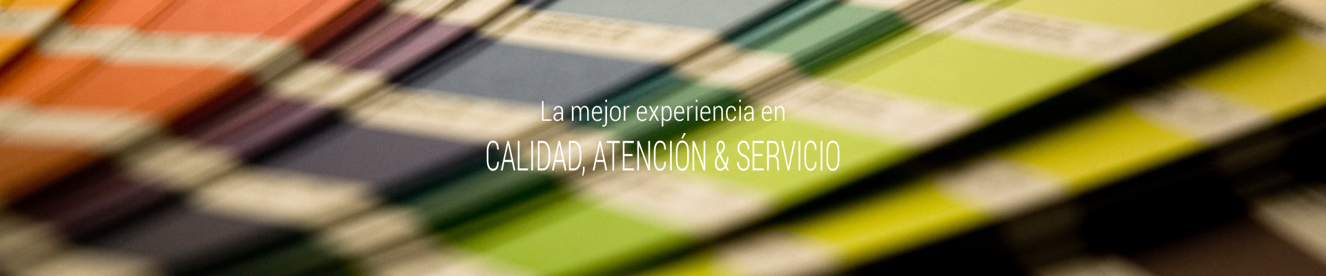 calidad atención y servicio